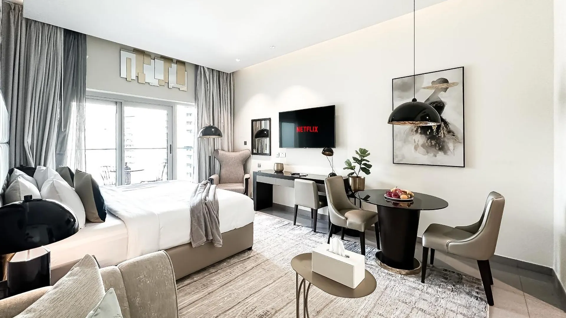 Unparalleled Splendor - Luxe Studio In Business Bay Dubai 0*,